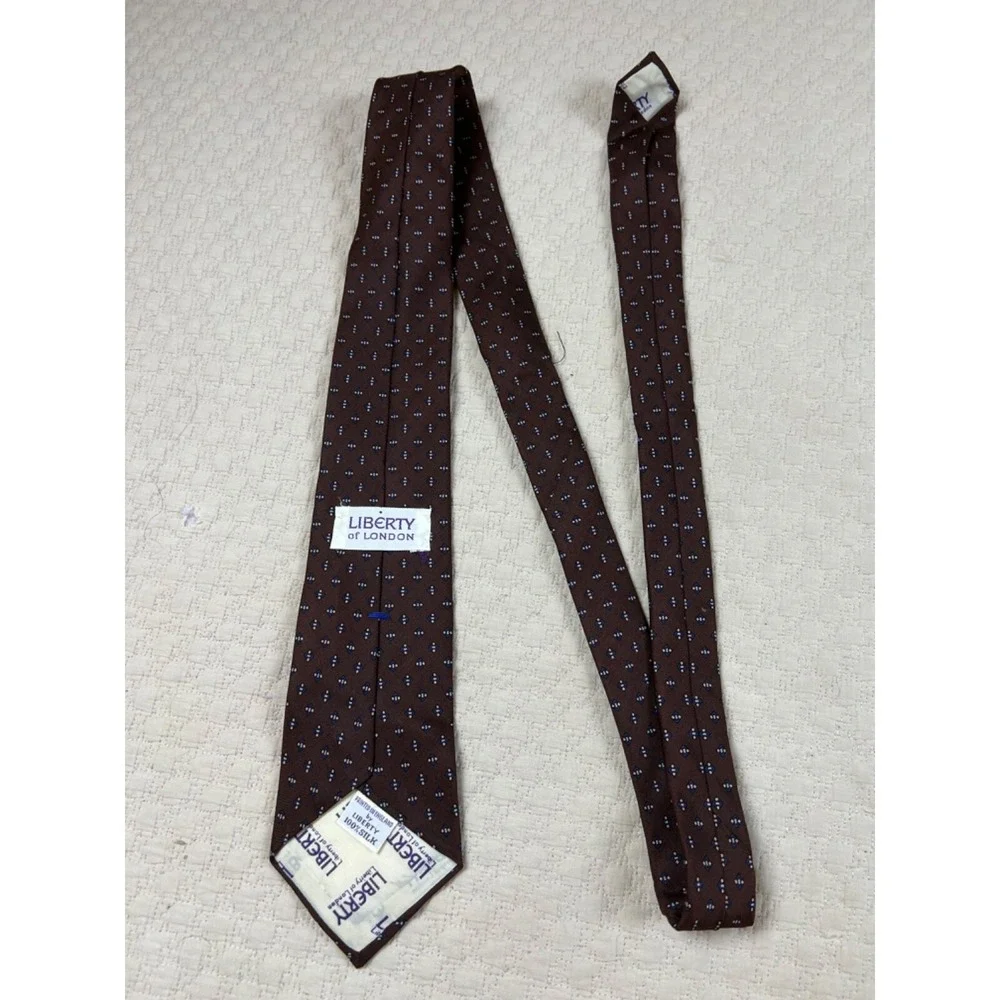 Liberty of London Silk Tie Geometric Repeat Pattern‎ Diamonds | 54